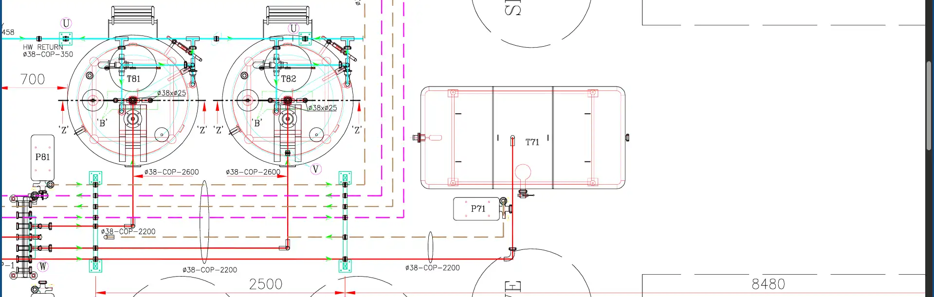 Section of Maviksel's Plant Layout
